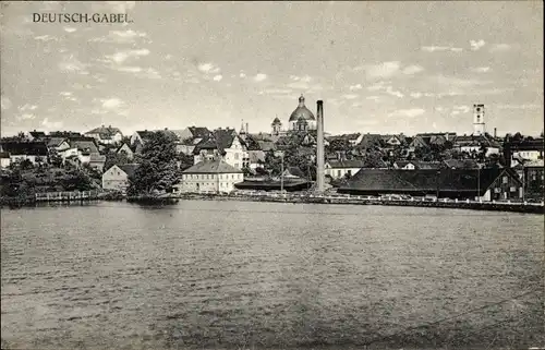 Ak Jablonné v Podještědí Deutsch Gabel Region Reichenberg, Totale