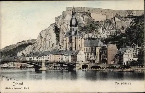 Ak Dinant Wallonien Namur, Gesamtansicht