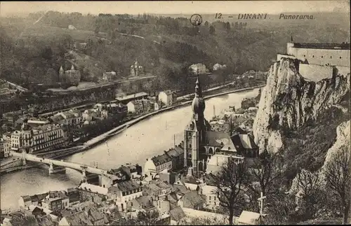 Ak Dinant Wallonien Namur, Panorama