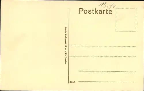 Ak Arnstadt in Thüringen, Höhere Töchterschule u. Kaufm. Fortbildungsschule