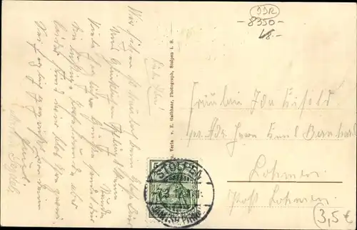 Ak Stolpen in Sachsen, Buschmühle, Weissnitztal