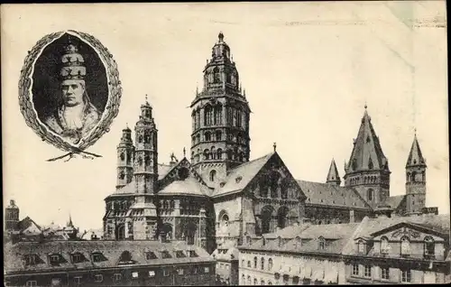 Ak Mainz am Rhein, 58. Generalversammlung der Katholiken Deutschlands 1911