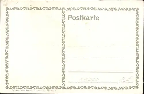 Künstler Ak Dresden, Margaritten Tag 1911, Blumentag, Kranz, Geldregen