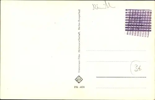 Ak Schauspielerin Germaine Damar, Portrait, Autogramm