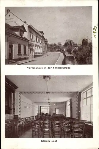 Ak Kirchheimbolanden in der Pfalz, Vereinshaus in der Schillerstraße, Kleiner Saal