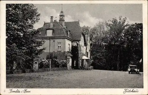 Ak Bomlitz Niedersachsen, Partie am Gutshaus