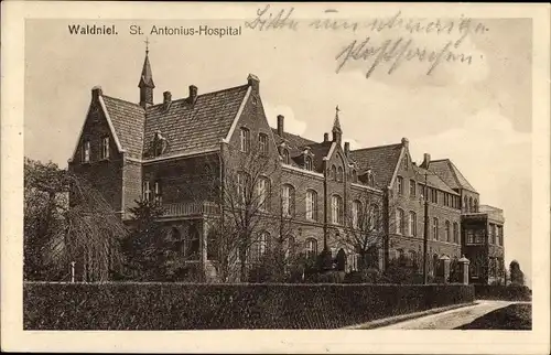Ak Waldniel Schwalmtal Niederrhein, St. Antonius Hospital