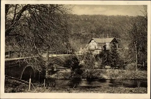 Ak Beerfelden im hessischen Odenwaldkreis, Kurhaus Marbach, Bes. J. Batt