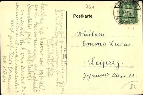 Ak Karlsruhe in Baden Württemberg, Landhaus Hagenberg