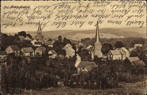 Ak Ruppichteroth Rhein Sieg Kreis, Blick auf Stadt und Kirchen, Wohnhäuser