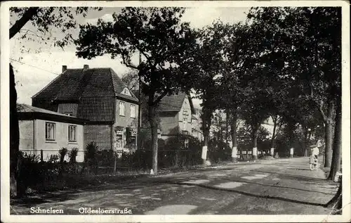 Ak Hamburg Eimsbüttel Schnelsen, Blick in die Oldesloerstraße