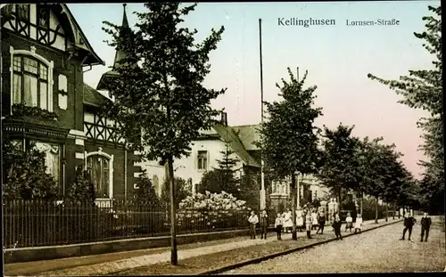 Ak Kellinghusen in Holstein, Lornsen Straße