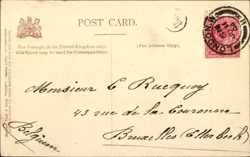 Ak London City England, St. Pauls Cathedral