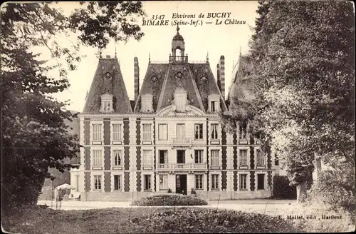 Ak Bimare Saint-Germain-des-Essourts Seine-Maritime, Le Chateau
