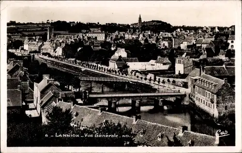 Ak Lannion Côtes d’Armor, Vue generale