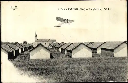 Ak Avor Avord Cher, Camp d'Avor, Vue generale