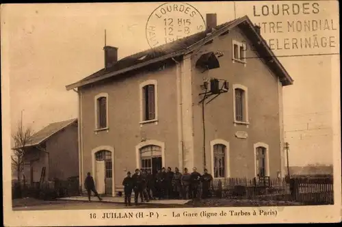 Ak Juillan Hautes Pyrénées, La Gare