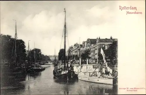 Ak Rotterdam Südholland Niederlande, Nieuwehaven