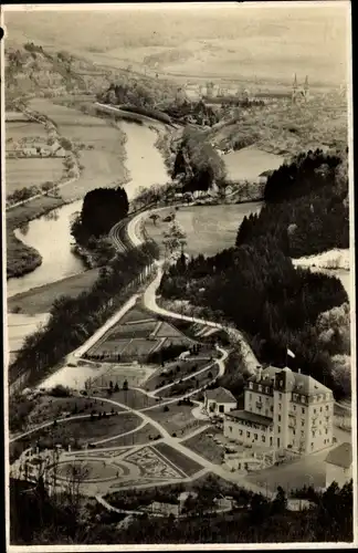 Ak Echternach Luxemburg, Panorama, Hotel Bel'Air, Vallee de la Sure