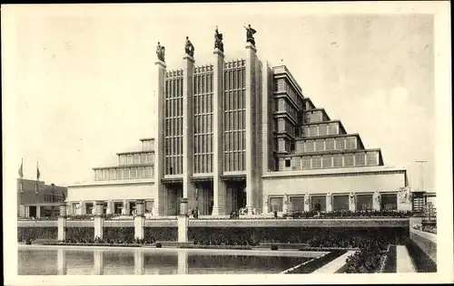 Ak Bruxelles Brüssel, Weltausstellung 1935, Grand Palais, Großer Palast