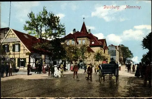 Ak Duisburg im Ruhrgebiet, Monning