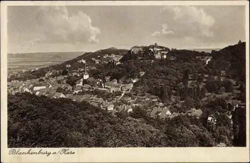 Ak Blankenburg am Harz, Ortsansicht