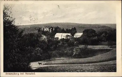 Ak Neuwied am Rhein, Braunsberg, Panorama
