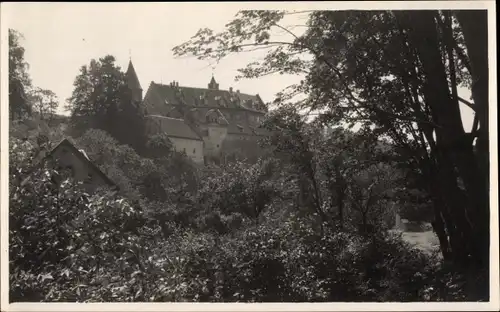 Foto Ak Schönberg Bensheim an der Bergstraße, Schloss Schönberg