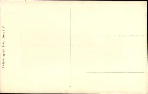 Ak Greiz im Vogtland, Teilansicht, Kirchturm