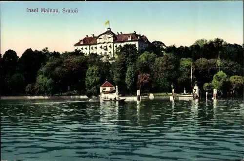 Ak Insel Mainau im Bodensee, Schloss