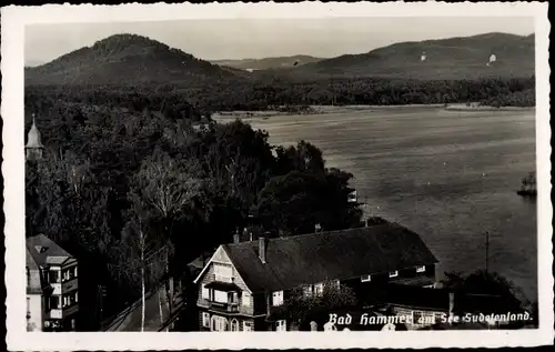 Ak Hamr na Jezeře Hammer am See Region Reichenberg, See, Berge, Haus