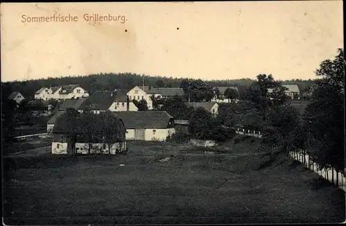 Ak Grillenburg Tharandt Sachsen, Teilansicht