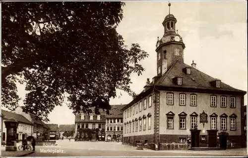 Ak Cölleda Kölleda in Thüringen, Marktplatz