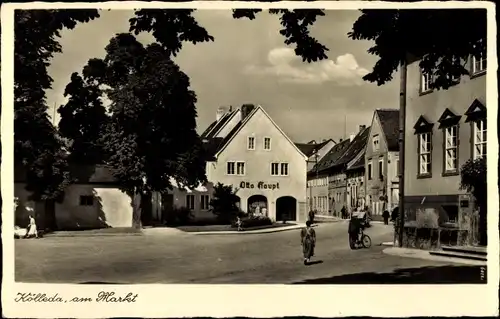 Ak Kölleda in Thüringen, Markt