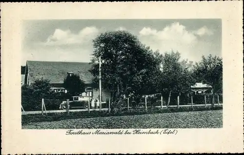 Ak Gemünd Schleiden in der Eifel, Forsthaus Mariawald bei Heimbach