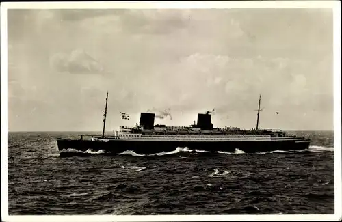 Ak Turbinenschnelldampfer Bremen, Norddeutscher Lloyd Bremen