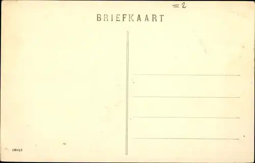 Ak Sluis Zeeland Niederlande, Hotel Thof van Brussel