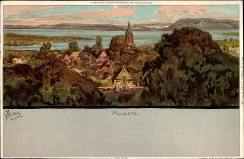 Künstler Litho Malente in Ostholstein, Gesamtansicht