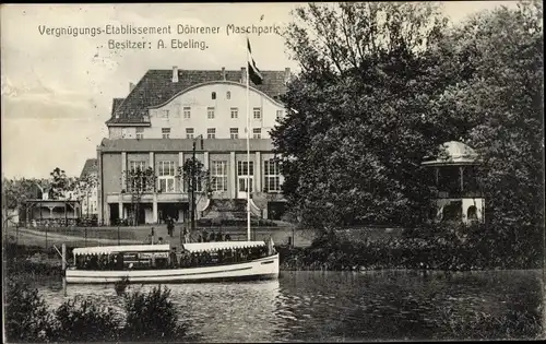 Ak Döhren Wülfel Hannover in Niedersachsen, Vergügungs-Etablissement Döhrener Maschpark