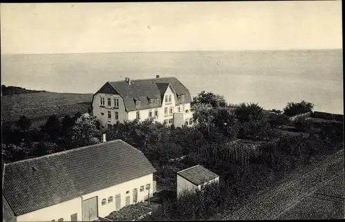 Ak Dahmeshöved Dahme in Holstein, Blick auf das Erholungsheim Seefrieden