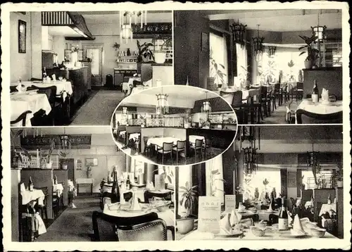 Ak Köln am Rhein, China Indi Restaurant, Hohe Straße 138/140, Innenansicht