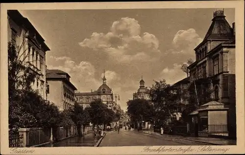 Ak Gießen an der Lahn Hessen, Frankfurterstraße, Seltersweg