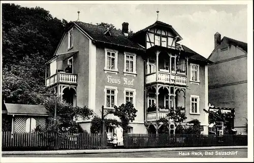 Ak Bad Salzschlirf in Hessen, Pension Haus Rack