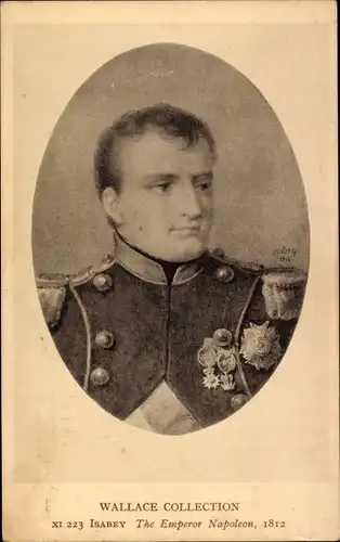 Künstler Ak Isabey, Napoleon Bonaparte 1812, Wallace Collection, Portrait