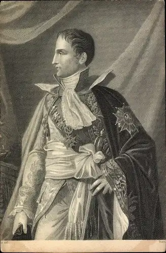 Künstler Ak Philippoteaux, Henri Félix Emmanuel, Joseph Bonaparte, König von Spanien, Portrait