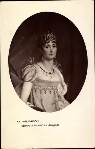 Künstler Ak Gerard, L'Imperatrice Josephine, Joséphine de Beauharnais, Kaiserin von Frankreich