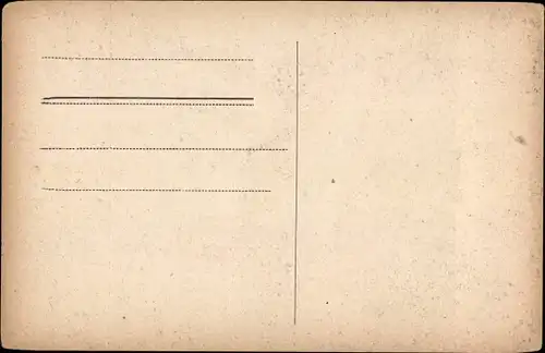 Ak Cerf, Tierportrait, Hirsch im Gehege