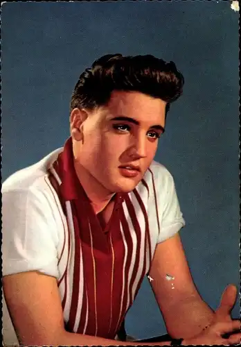 Ak Schauspieler und Sänger Elvis Presley, Portrait