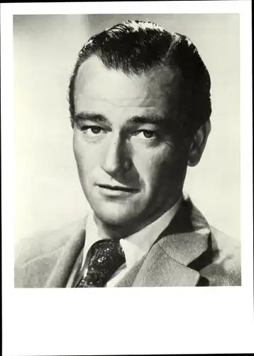 Foto Ak Schauspieler John Wayne, Portrait