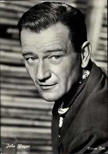 Ak Schauspieler John Wayne, Portrait